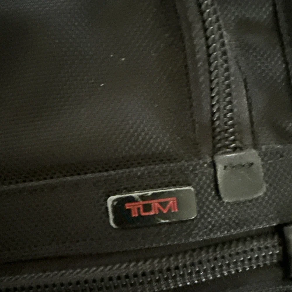 Tumi Alpha Organizer Portfolio Briefcase Laptop Bag‎ Ballistic Shoulder Strap
